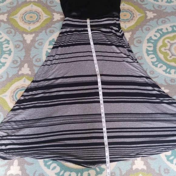 A byer black and grey stripped maxi - Picture 1 of 6